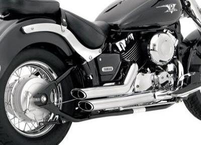 Yamaha v hot sale star exhaust